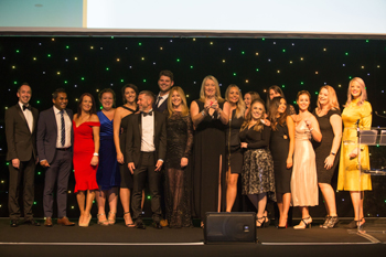 Care provider Heathcotes Group scooped the award for Large Employer of the Year at the Learning Unlimited National Apprenticeship Awards 2018.